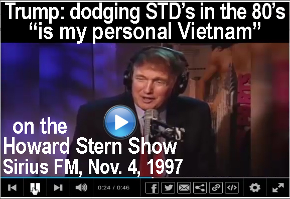 Trump on Howard Stern, said avoiding STDs was his personal Vietnam